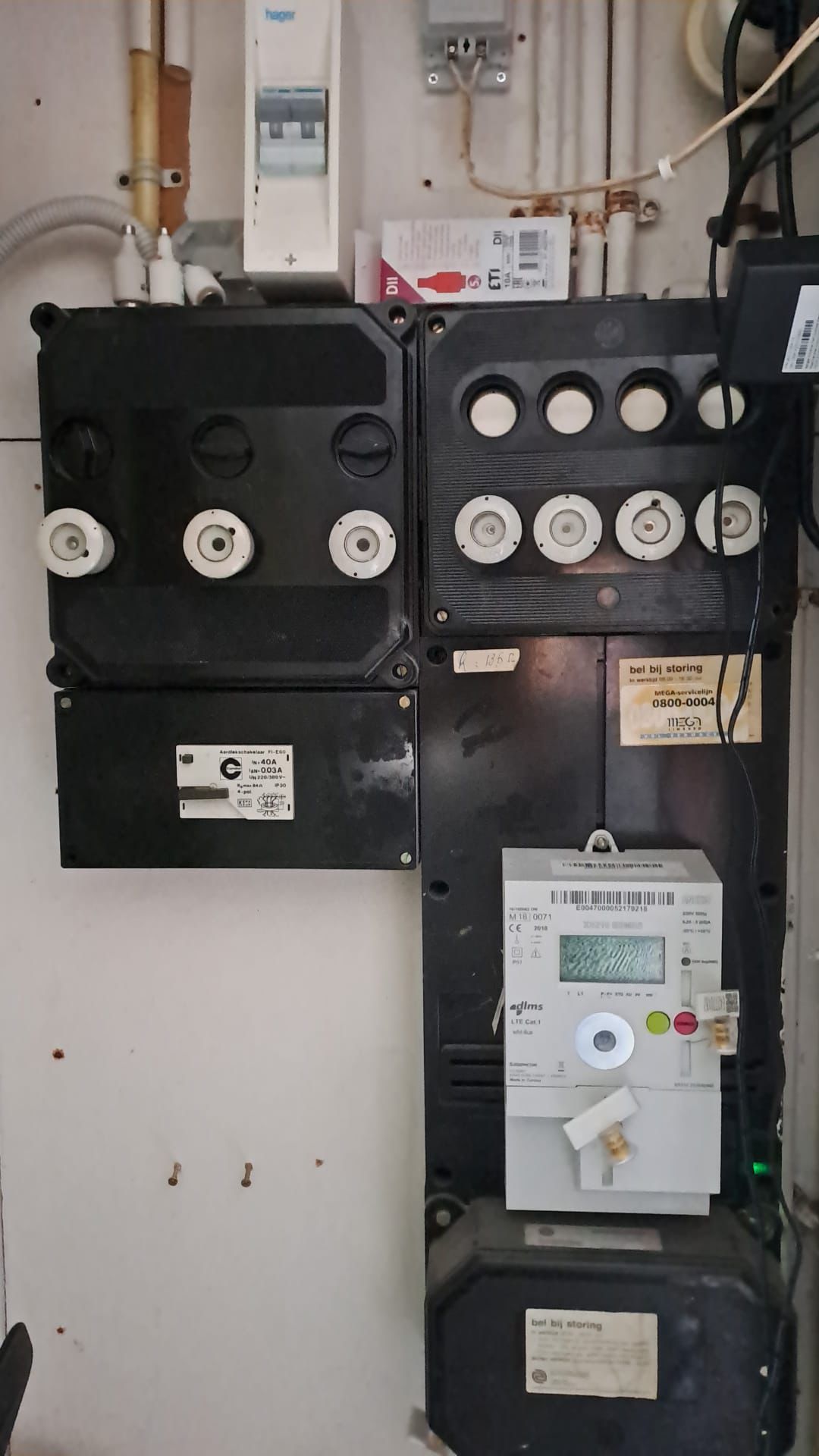 Nieuwe groepenkast geïnstalleerd door DeElektraMan