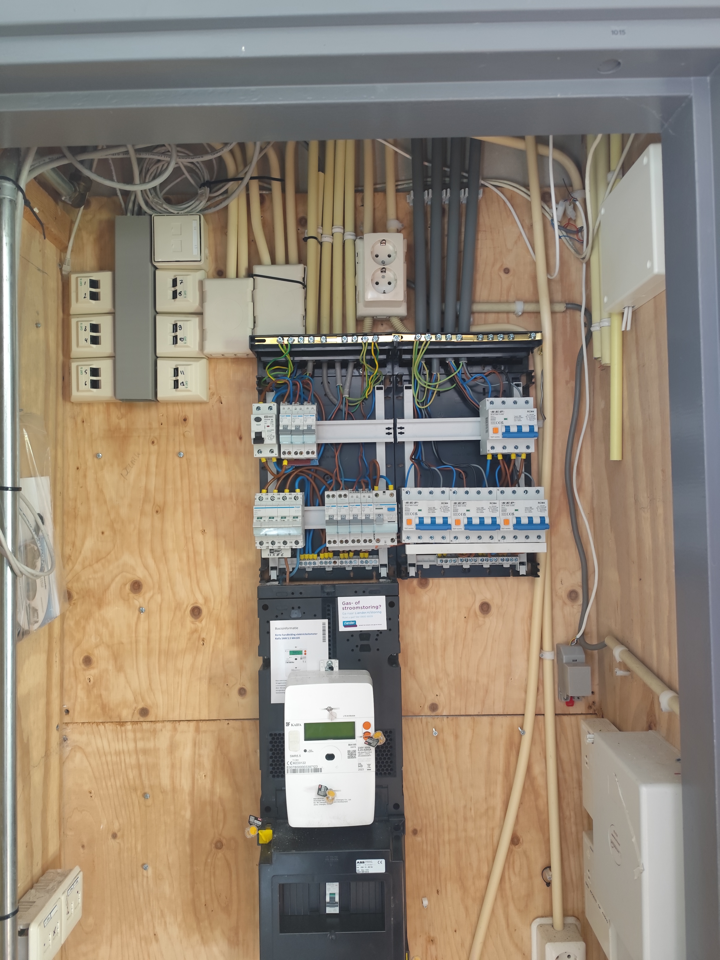 Groepenkast na vervanging door DeElektraMan
