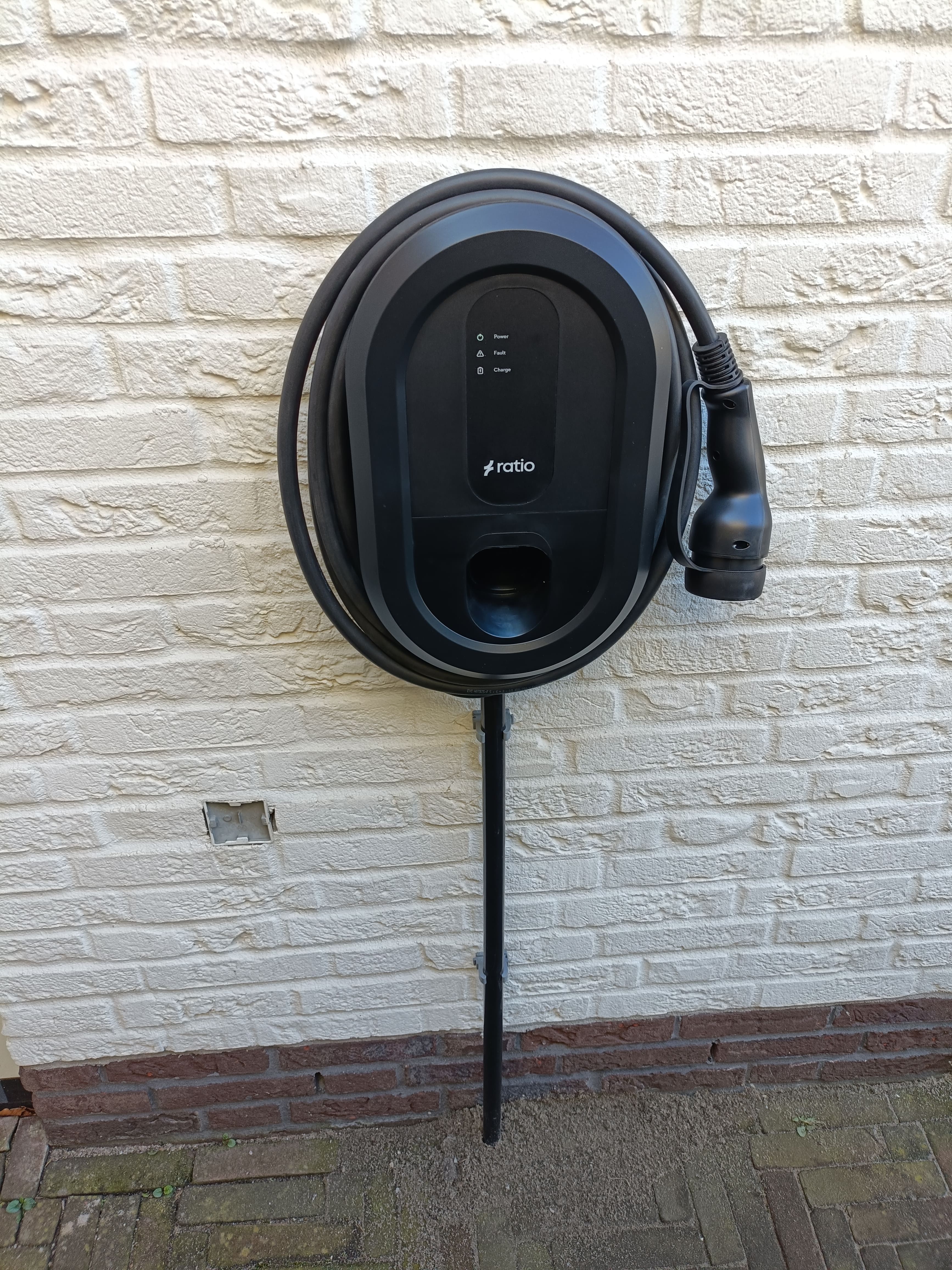 Ratio Solar laadpaal installatie