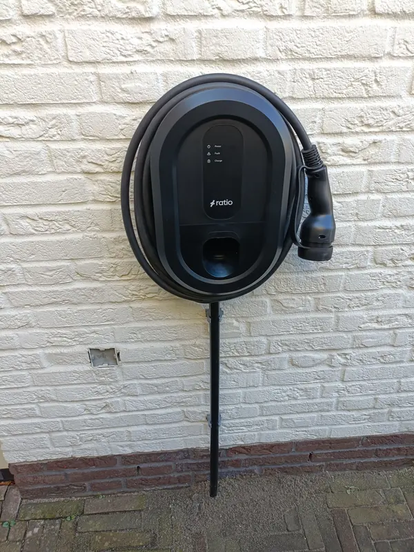 Ratio Solar laadpaal installatie