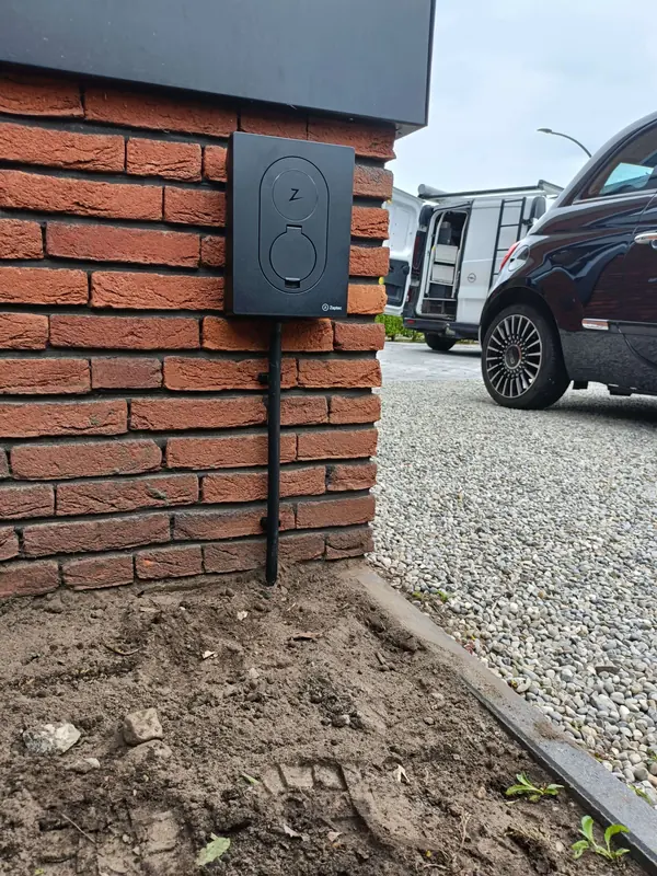 Zaptec Go laadpaal installatie
